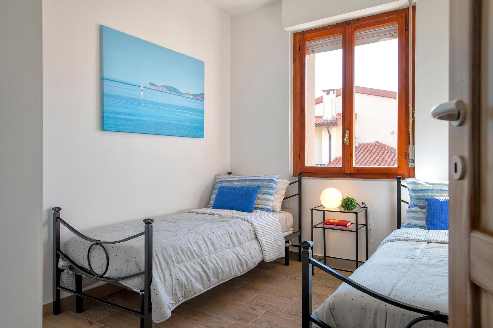 Pufferfish Apartment With Private Terrace Alghero Ngoại thất bức ảnh