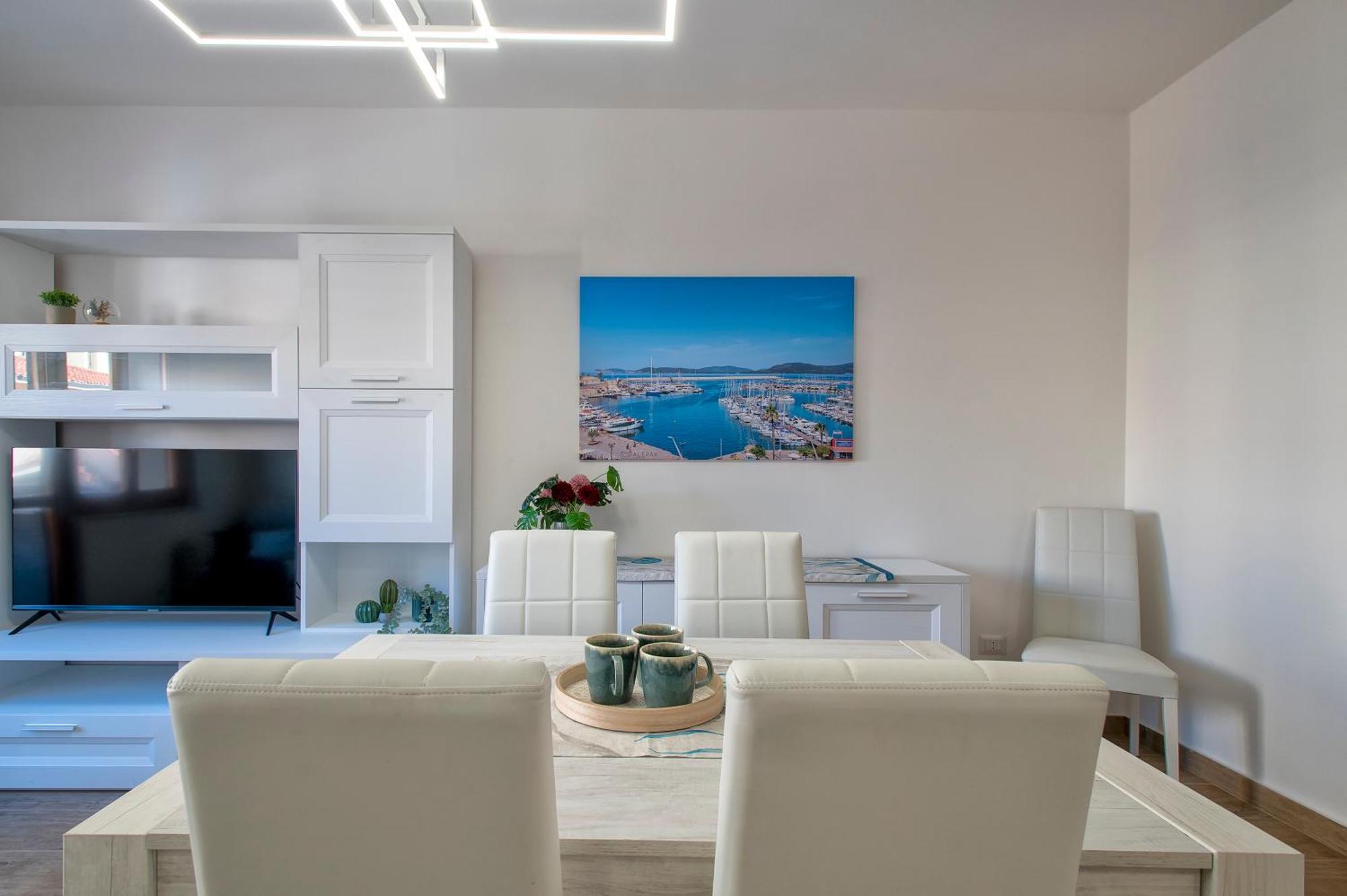 Pufferfish Apartment With Private Terrace Alghero Ngoại thất bức ảnh